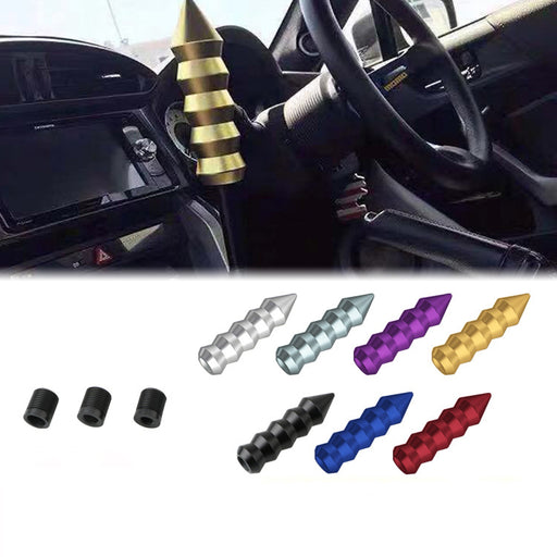 Pointed End cone style manual transmission Aluminum shift knob
